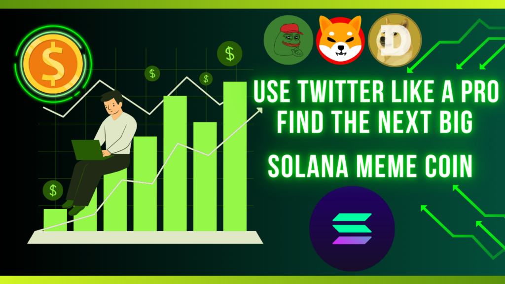 use of twitter in finding meme coins